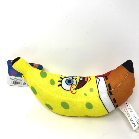 Good Stuff Toys Spongebob Squarepants Banana Spongebob Soft Plush